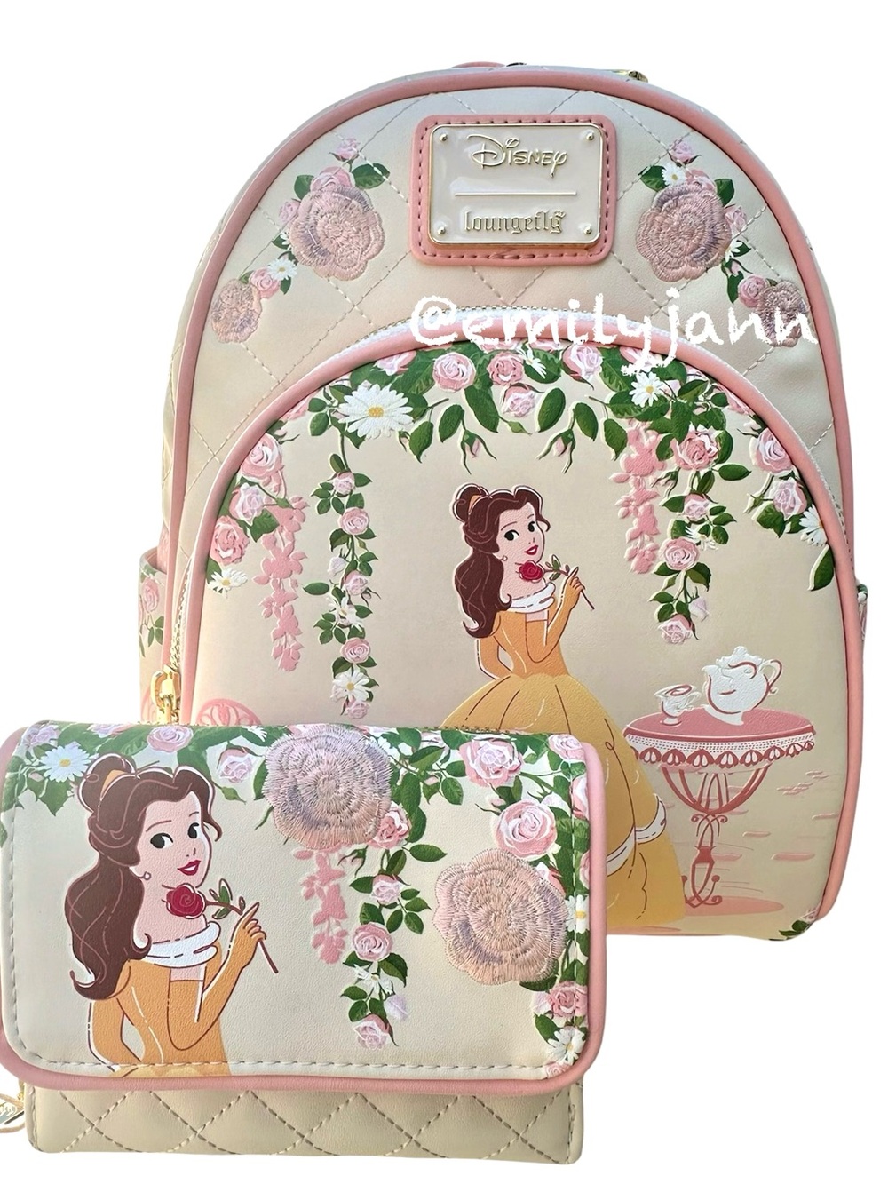 Beauty and the Beast🥀Belle Backpack Set